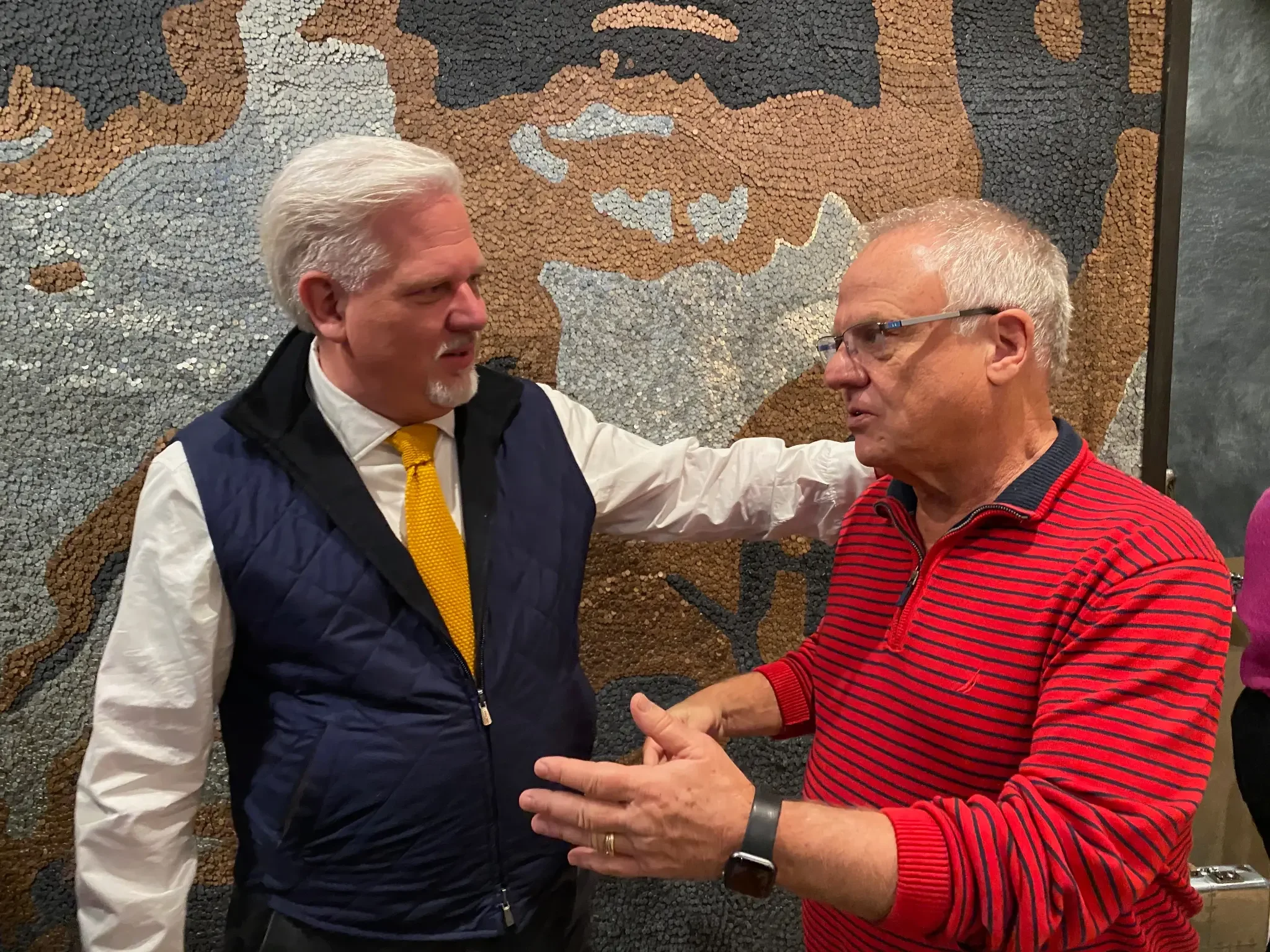 Pete with Glenn Beck